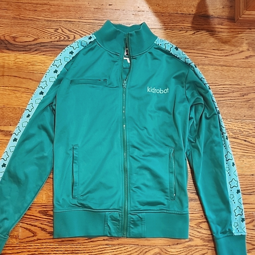 Kid robot track jacket